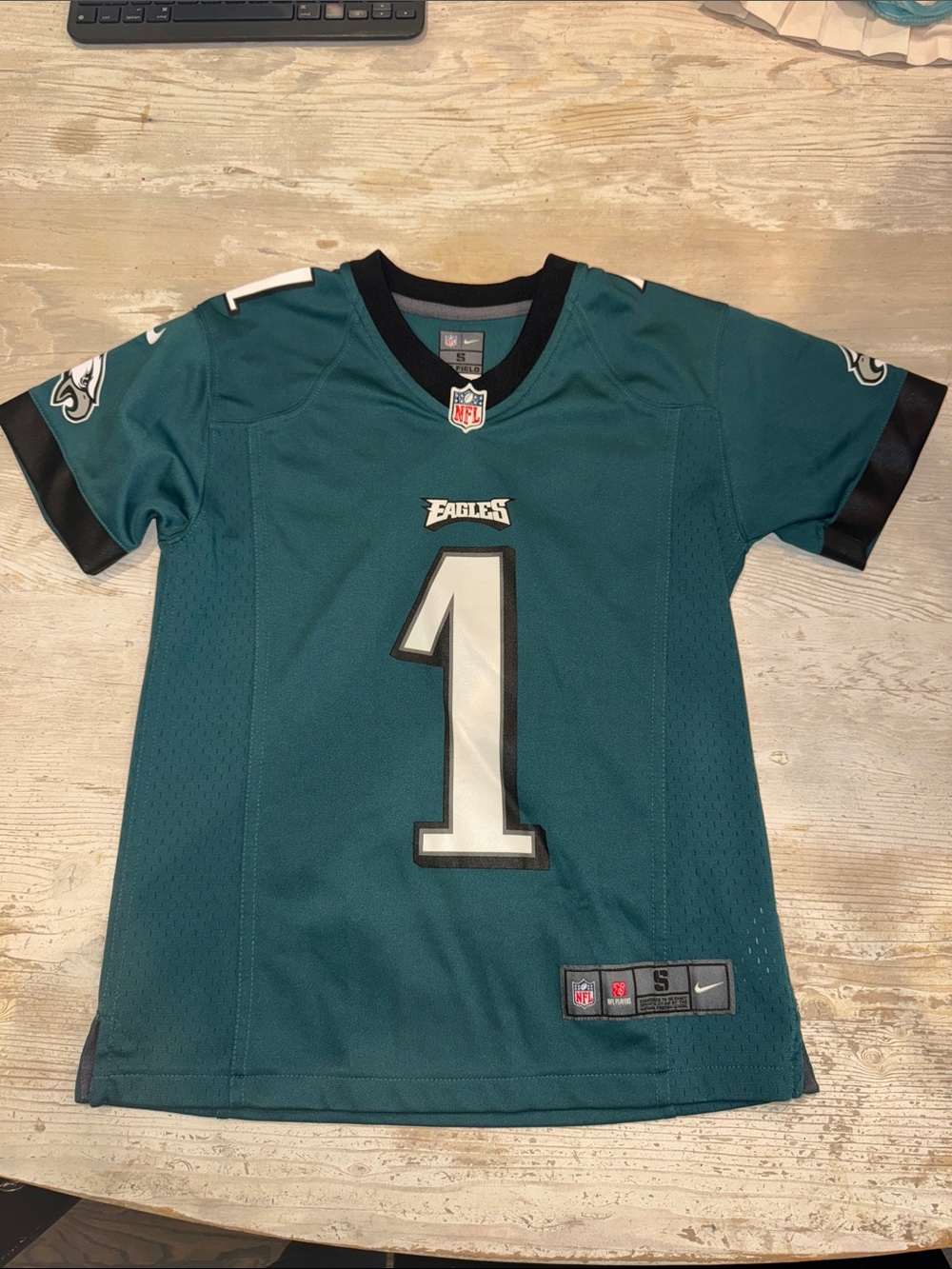 Nike Philadelphia Eagles Jalen Hurts On Foeld Jersey